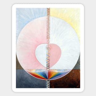 High Resolution Hilma af Klint The Dove No 1 Group Ix 1915 Magnet